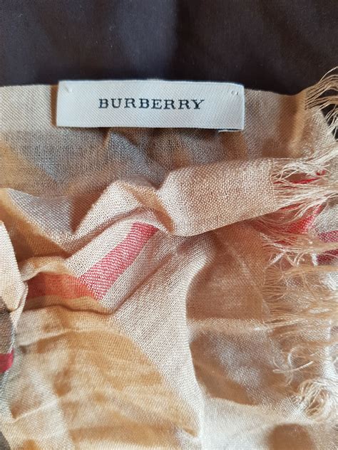 vintage burberry scarf fake|authentic burberry tag.